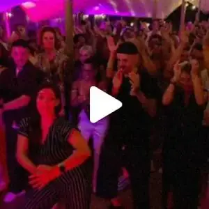 Soirée latino pleine de monde